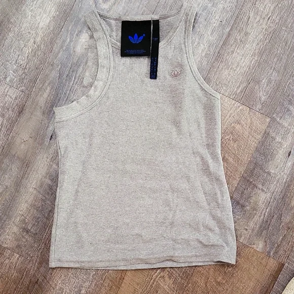 Waffle Tank Top in Gray Lyst - Picture 2 of 6